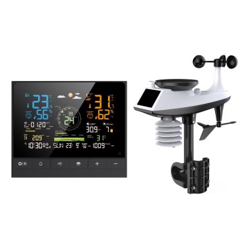 Immax NEO 07528L - Professioneel weerstation 7-in-1 NEO LITE SMART 5V/2xAAA + 3xAA