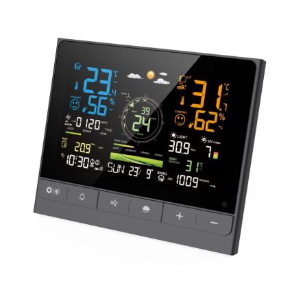 Immax NEO 07528L - Professioneel weerstation 7-in-1 NEO LITE SMART 5V/2xAAA + 3xAA