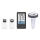 Immax NEO 07529L - Slimme zwembadtemperatuursensor +2x binnentemperatuur- en vochtigheidssensor Wi-Fi Tuya