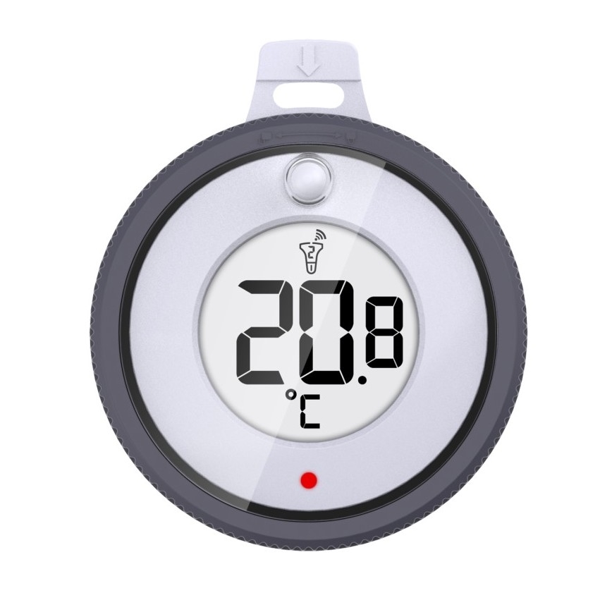 Immax NEO 07529L - Slimme zwembadtemperatuursensor +2x binnentemperatuur- en vochtigheidssensor Wi-Fi Tuya