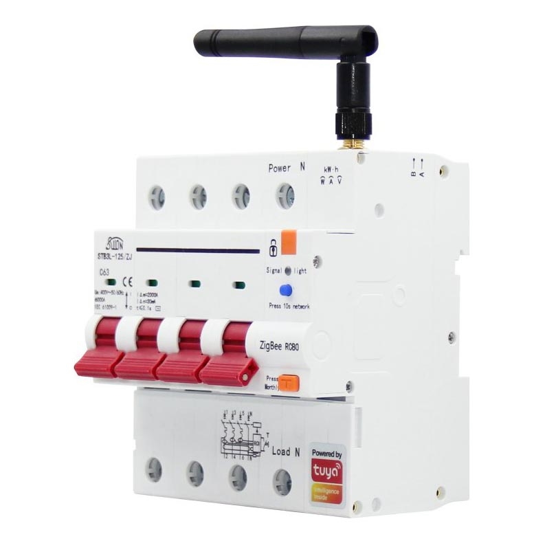 Immax NEO 07531L - Slimme stroomonderbreker 3-fases 1-63A