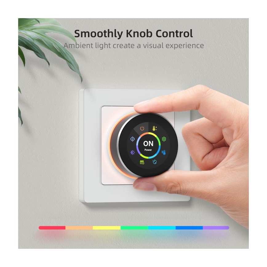 Immax NEO 07535L - Thermostaat voor elektrische vloerverwarming SMART 230V/16A Wi-Fi Tuya