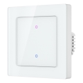 Immax NEO 07539L - SMART 2-knops schakelaar 230 V Wi-Fi Tuya