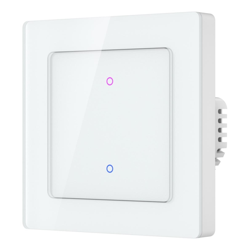 Immax NEO 07539L - SMART 2-knops schakelaar 230 V Wi-Fi Tuya