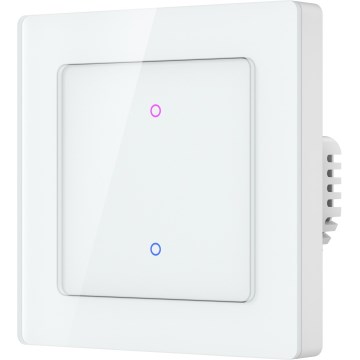 Immax NEO 07550L - Smart 2-knops schakelaar 230V