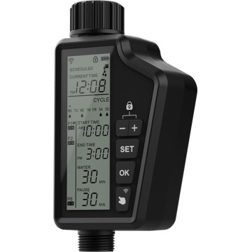 Immax NEO 07556L - Beregeningsventiel 4xAA IP65 Wi‑Fi Tuya
