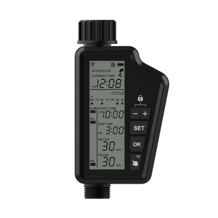 Immax NEO 07556L - Beregeningsventiel 4xAA IP65 Wi‑Fi Tuya
