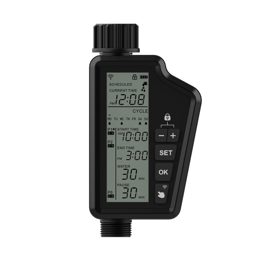 Immax NEO 07556L - Beregeningsventiel 4xAA IP65 Wi‑Fi Tuya