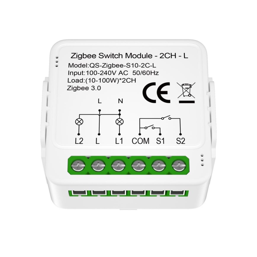 Immax NEO 07572L - Smart afstandsbediening NEO LITE V8 2-knops Tuya