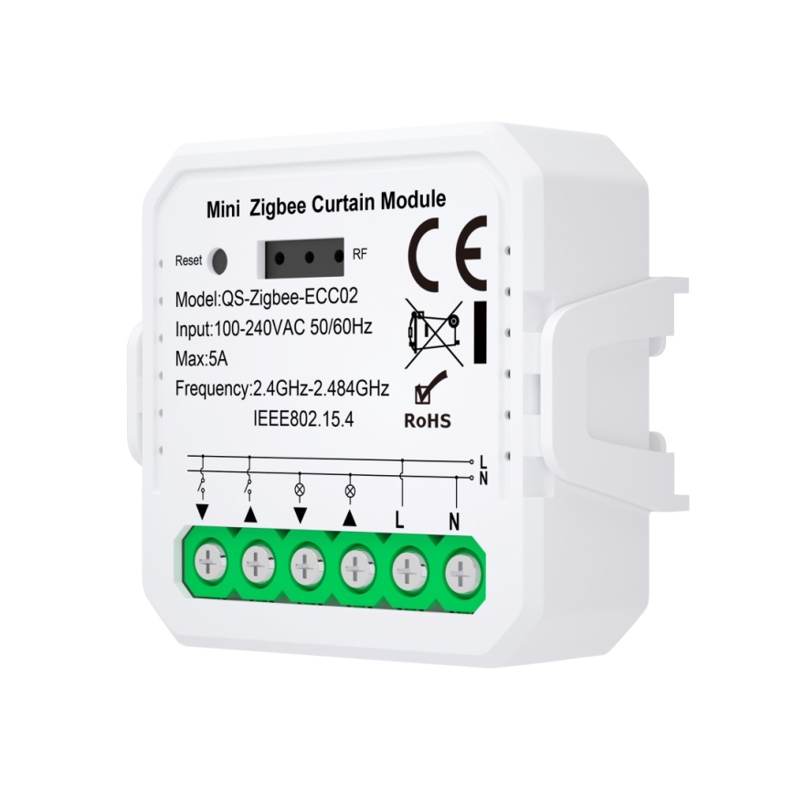 Immax Neo 07580L - Slimme controller voor het bedienen van jaloezieën en rolluiken Tuya