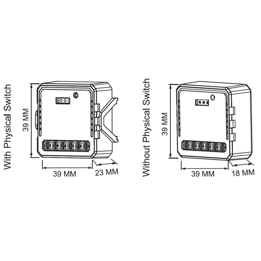 Immax Neo 07582L - Slimme dimbare controller V9 2-knops Tuya