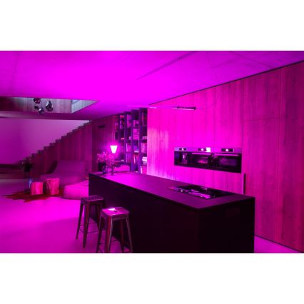 Immax NEO 07712L - LED RGB+CCT Dimbare lamp NEO LITE Smart E27/9W/230V Wi-Fi Tuya 2200 - 6500K