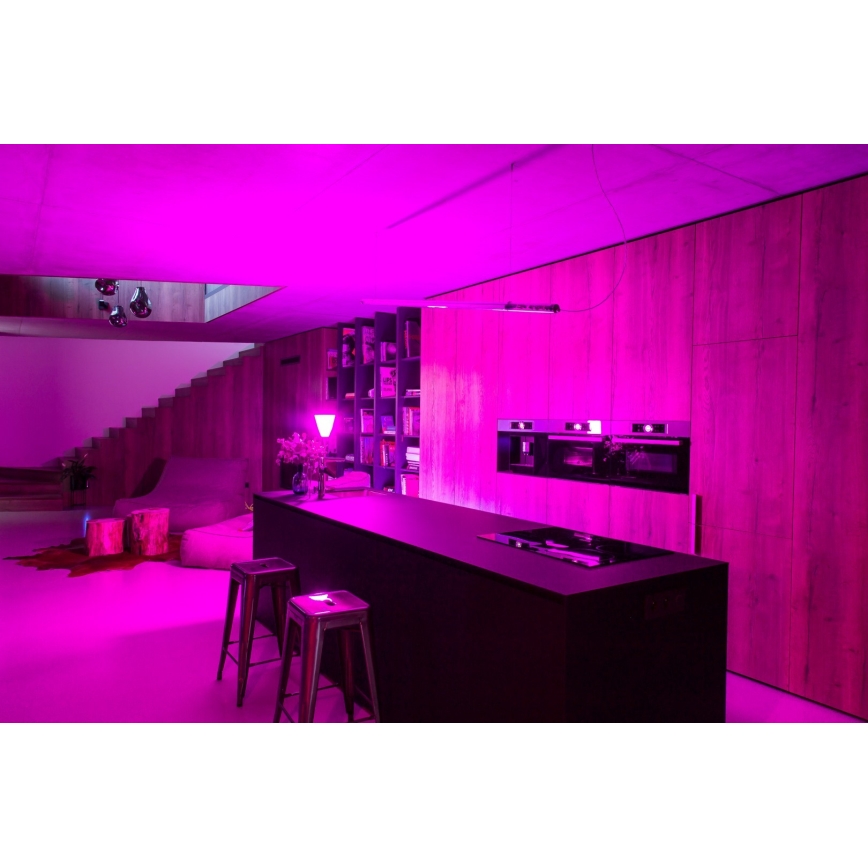 Immax NEO 07712L - LED RGB+CCT Dimbare lamp NEO LITE Smart E27/9W/230V Wi-Fi Tuya 2200 - 6500K