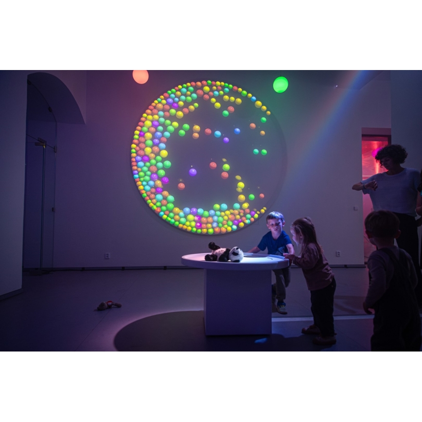 Immax NEO 07712L - LED RGB+CCT Dimbare lamp NEO LITE Smart E27/9W/230V Wi-Fi Tuya 2200 - 6500K