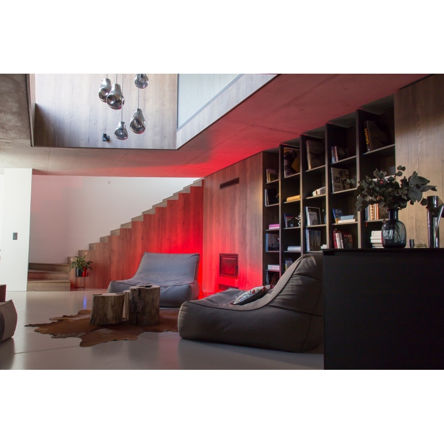 Immax NEO 07724CDO - SET van 3 dimbare LED RGB+CCT-lampen GU10/4,8W/230V 2700-6500K Wi-Fi Tuya + afstandsbediening