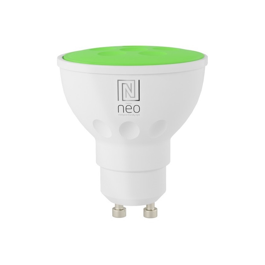 Immax NEO 07724CDO - SET van 3 dimbare LED RGB+CCT-lampen GU10/4,8W/230V 2700-6500K Wi-Fi Tuya + afstandsbediening