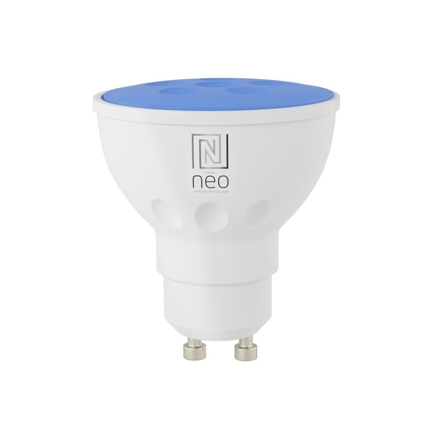 Immax NEO 07724L - LED RGB+CCT Dimbare lamp GU10/4,8W/230V 2700K Wi-Fi Tuya