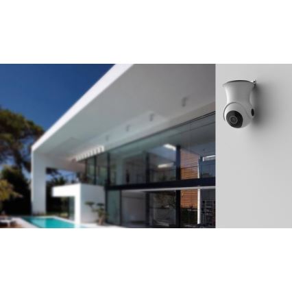 Immax NEO 07729L - Slimme buitencamera NEO LITE 1080p IP65 Wi-Fi Tuya