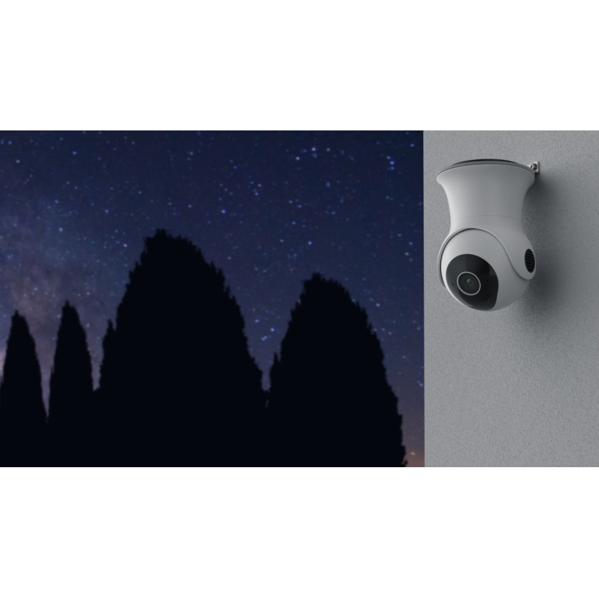 Immax NEO 07729L - Slimme buitencamera NEO LITE 1080p IP65 Wi-Fi Tuya