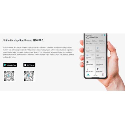 Immax NEO 07729L - Slimme buitencamera NEO LITE 1080p IP65 Wi-Fi Tuya