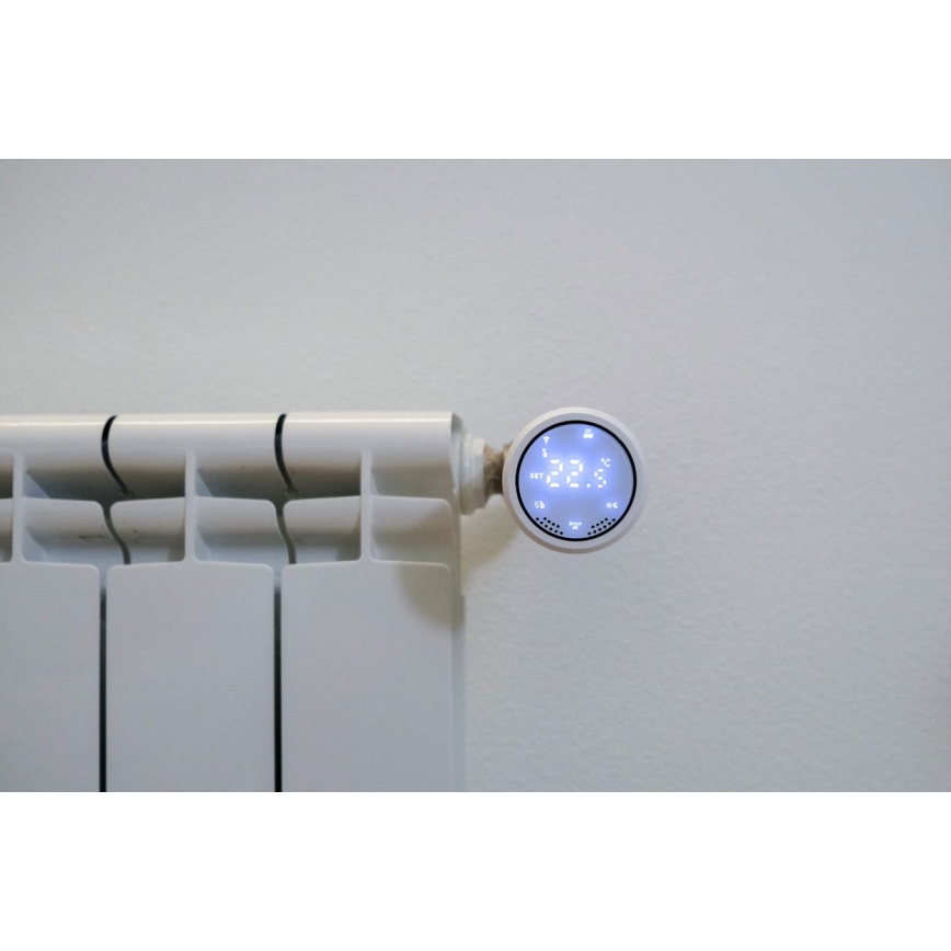 Immax NEO 07732A - SET 3x Thermostaat Kop 2xAA/3V Tuya