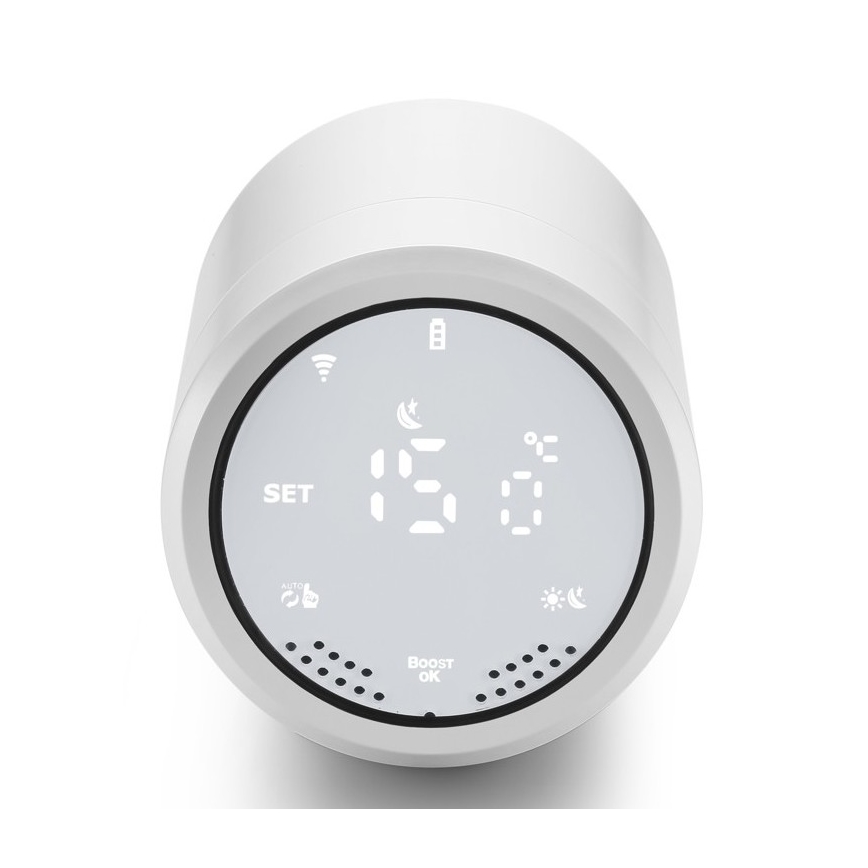 Immax NEO 07732L - Thermostaat Kop 2xAA/3V Tuya