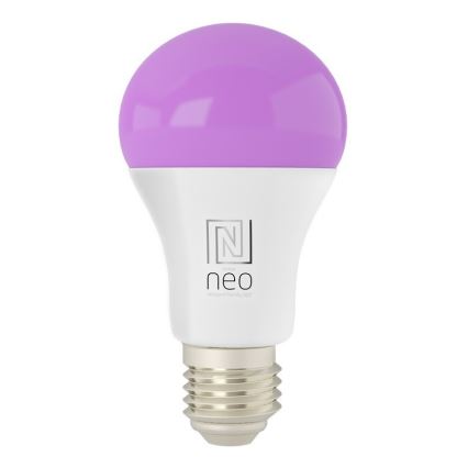 Immax NEO 07733L - LED RGB+CCT Dimbare lamp NEO LITE E27/11W/230V 2700 - 6500K Wi-Fi Tuya