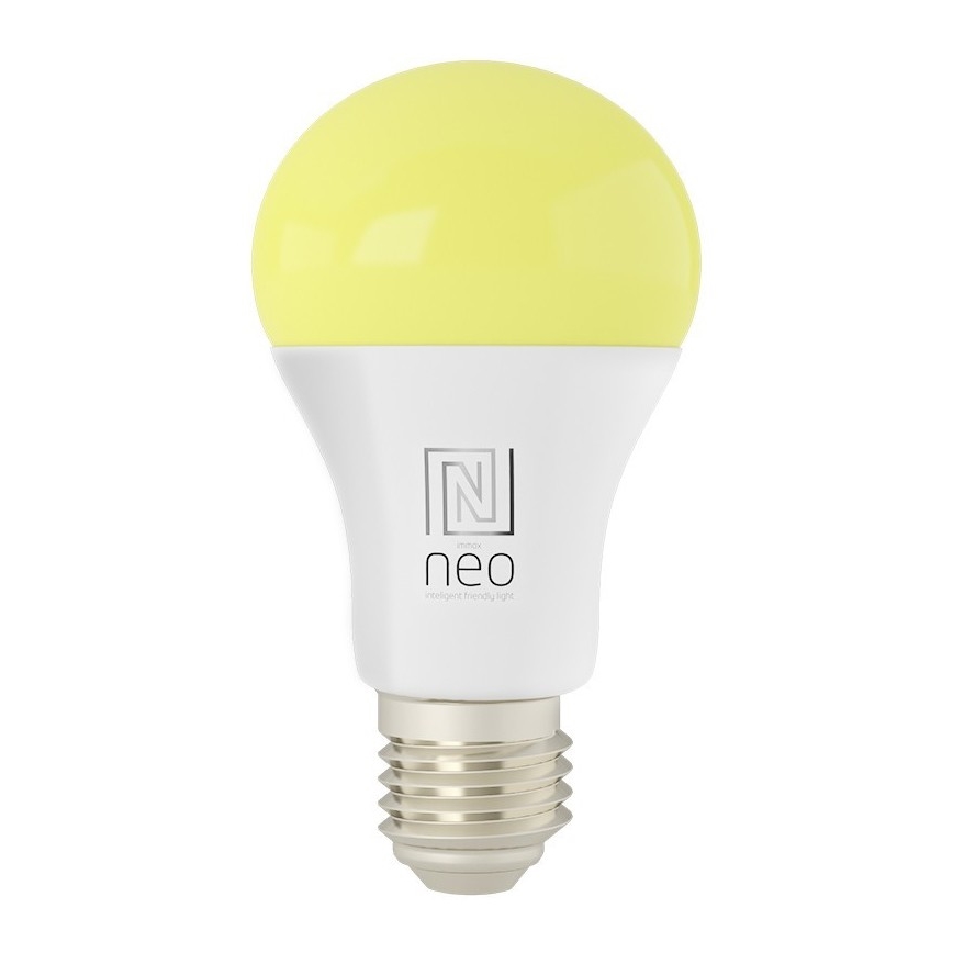Immax NEO 07733L - LED RGB+CCT Dimbare lamp NEO LITE E27/11W/230V 2700 - 6500K Wi-Fi Tuya