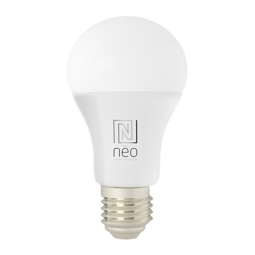Immax NEO 07733L - LED RGB+CCT Dimbare lamp NEO LITE E27/11W/230V 2700 - 6500K Wi-Fi Tuya