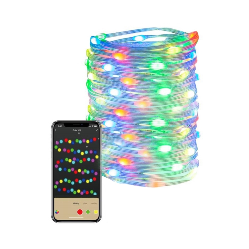 Immax NEO 07735L - LED RGB Dimbaar buitenshuis strip NEO LITE LED/7,2W/230V 10 m IP44 Wi-Fi Tuya