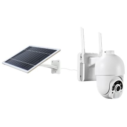 Immax NEO 07738L - Slimme buiten zonnecamera met sensor NEO LITE 4G FULL HD 6W 14400 mAh Tuya IP65