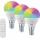 Immax NEO 07745CDO - SET van 3 dimbare RGB+CCT LED-lampen E14/6W/230V Tuya Wi‑Fi + afstandsbediening