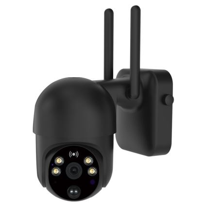 Immax NEO 07747L - Slimme buitencamera met zonnepaneel NEO LITE 4G 14400mAh 1080p IP65 Tuya zwart