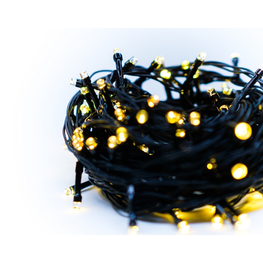 Immax NEO 07755L - LED dimbaar buitenlichtsnoer NEO LITE 400xLED/8 functies 43m IP44 Wi-Fi Tuya warm wit