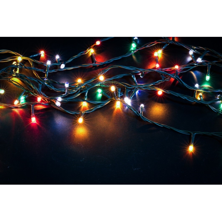 Immax NEO 07756L - LED dimbare buitenlichtsnoer NEO LITE 400xLED/10 functies, 43 m, IP44, Wi‑Fi Tuya, meerkleurig