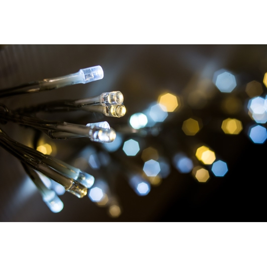 Immax NEO 07756L - LED dimbare buitenlichtsnoer NEO LITE 400xLED/10 functies, 43 m, IP44, Wi‑Fi Tuya, meerkleurig