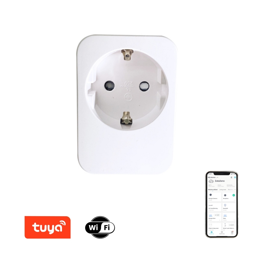 Immax NEO 07761L - Slimme stekkerdoos NEO LITE 3680W/230V/16A Wi-Fi Tuya