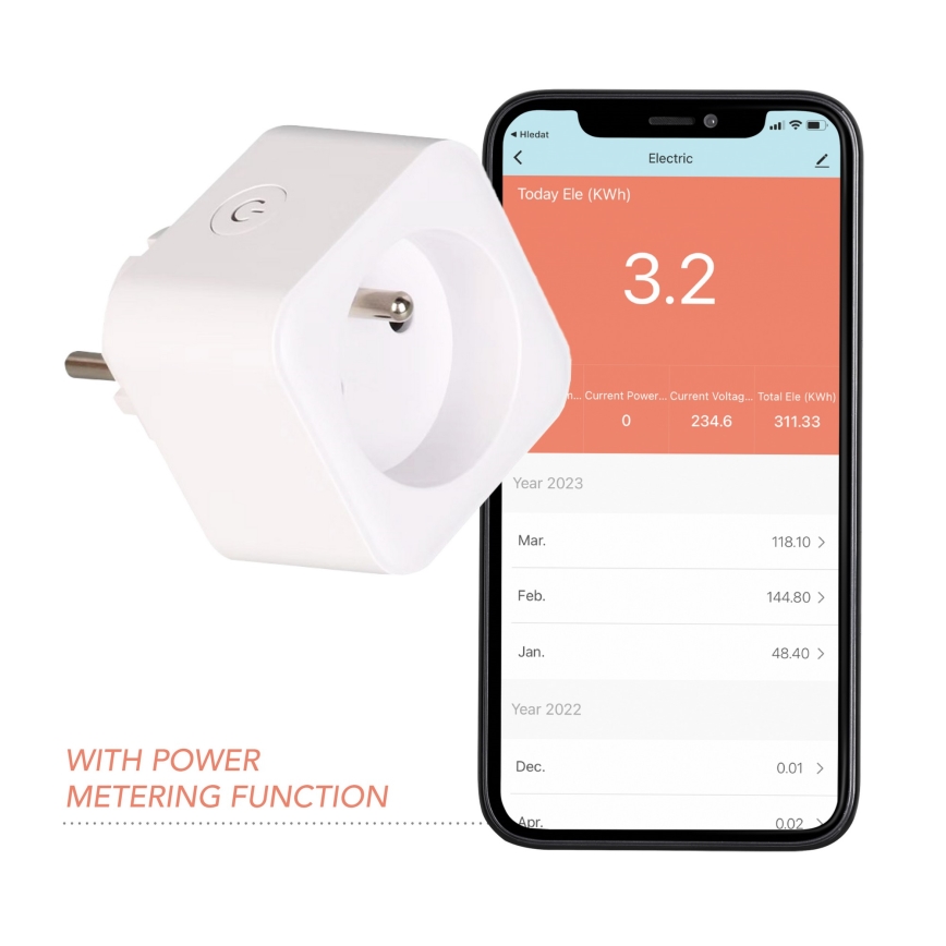 Immax NEO 07762L - Slimme stekkerdoos NEO LITE 3680W/230V/16A Wi-Fi Tuya