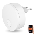 Immax NEO 07779L - Draadloze deurbel voor in het stopcontact - interne ontvanger 230V Wi-Fi Tuya wit