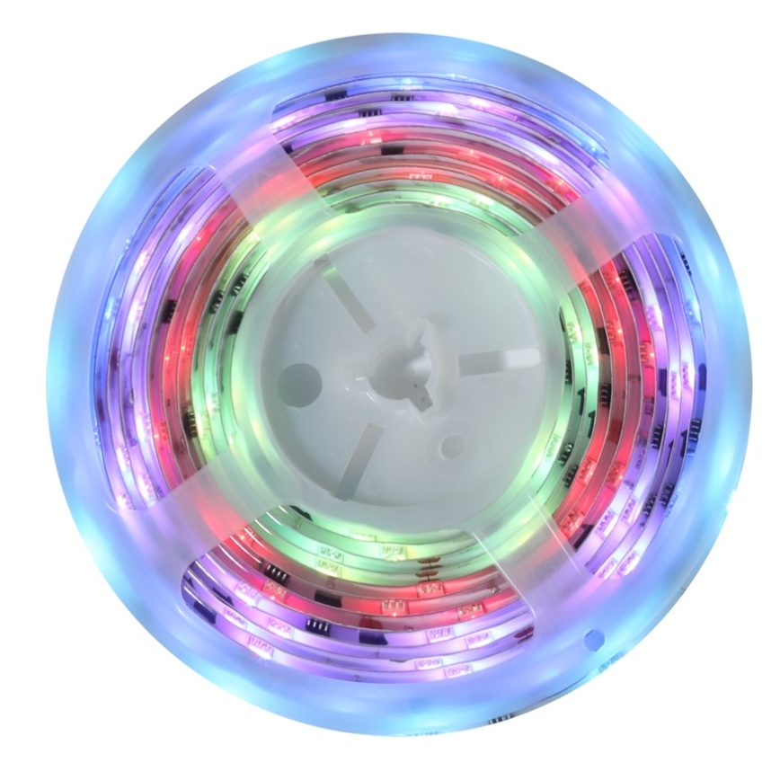 Immax NEO 07791L - LED RGB Dimbare strip NEO LITE LED/18W/230V 5m IP65 MUSIC Wi-FI Tuya + afstandsbediening