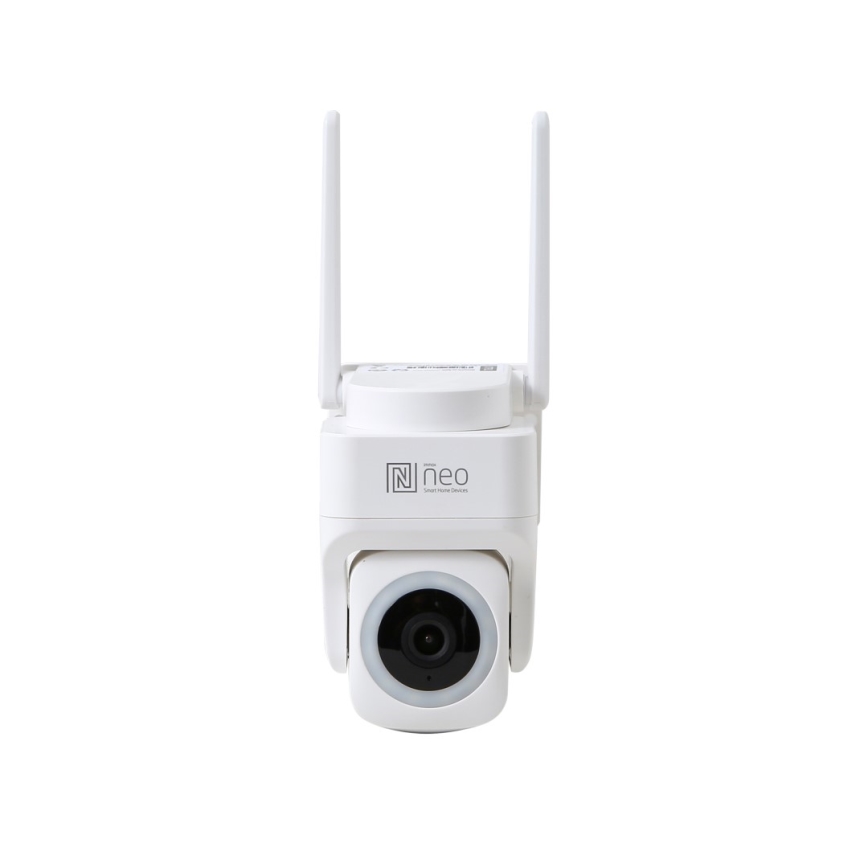 Immax NEO 07793L - Slimme buitencamera met CUBE 4MP sensor 5V IP65 Wi-Fi Tuya