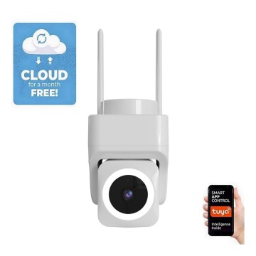 Immax NEO 07793L - Slimme buitencamera met CUBE 4MP sensor 5V IP65 Wi-Fi Tuya