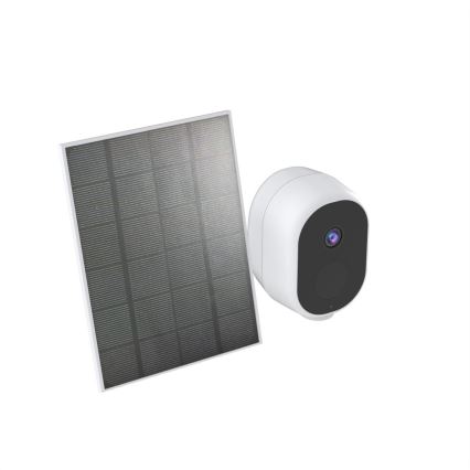 Immax NEO 07802L - Slimme buiten zonnecamera met BARREL sensor 5000 mAh Wi-Fi Tuya IP65