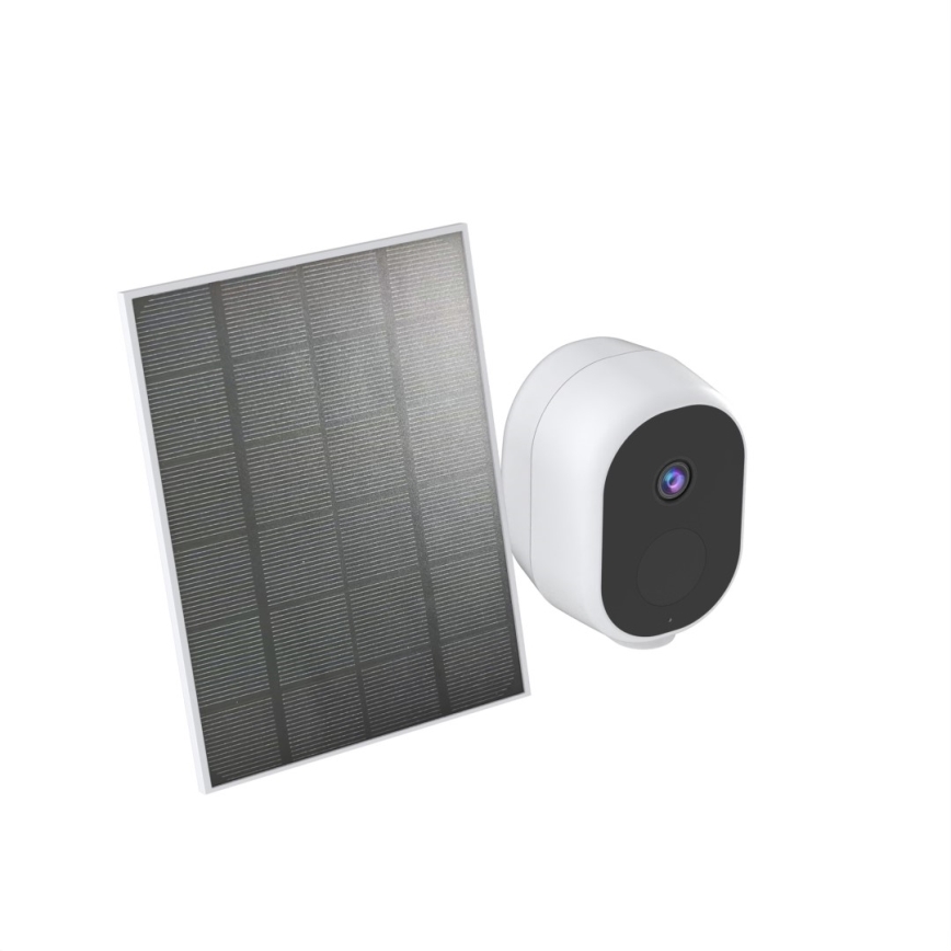 Immax NEO 07802L - Slimme buiten zonnecamera met BARREL sensor 5000 mAh Wi-Fi Tuya IP65