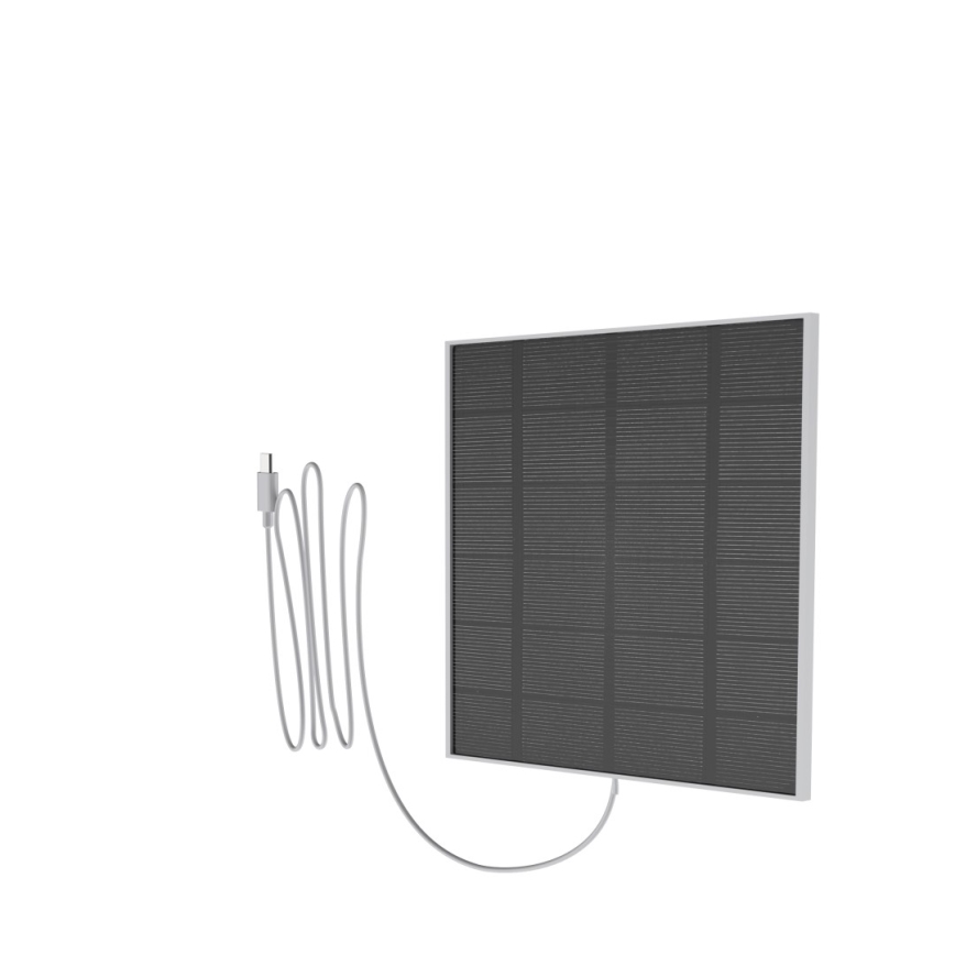 Immax NEO 07804L - Slimme buitenzonnecamera met sensor 9000 mAh Wi-Fi Tuya IP65