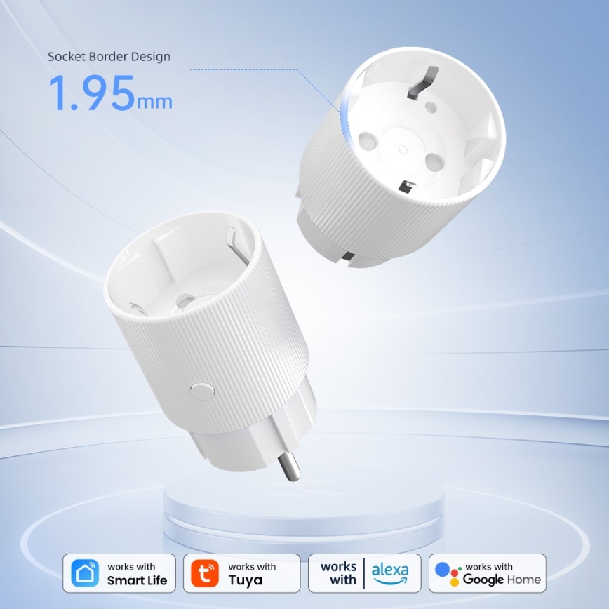 Immax NEO 07813L - Slimme stekker F 3500W Tuya Wi-Fi