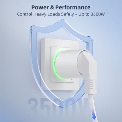 Immax NEO 07813L - Slimme stekker F 3500W Tuya Wi-Fi