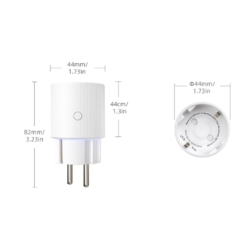 Immax NEO 07813L - Slimme stekker F 3500W Tuya Wi-Fi