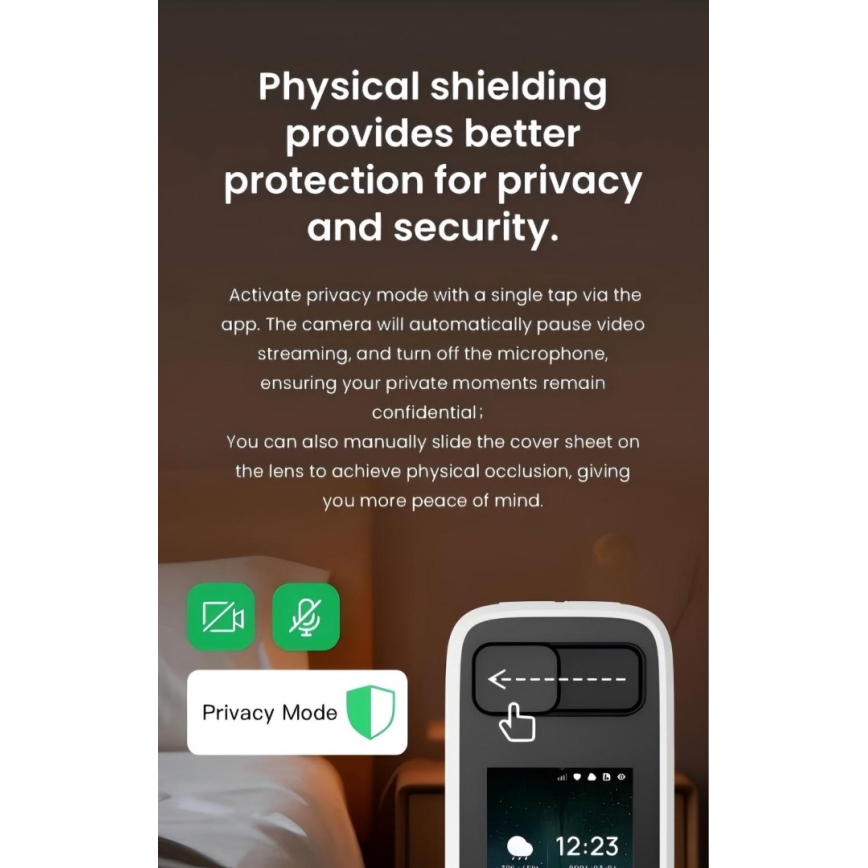 Immax NEO 07814L - Slimme binnencamera met 4 MP-sensor, 5V, Tuya Wi-Fi