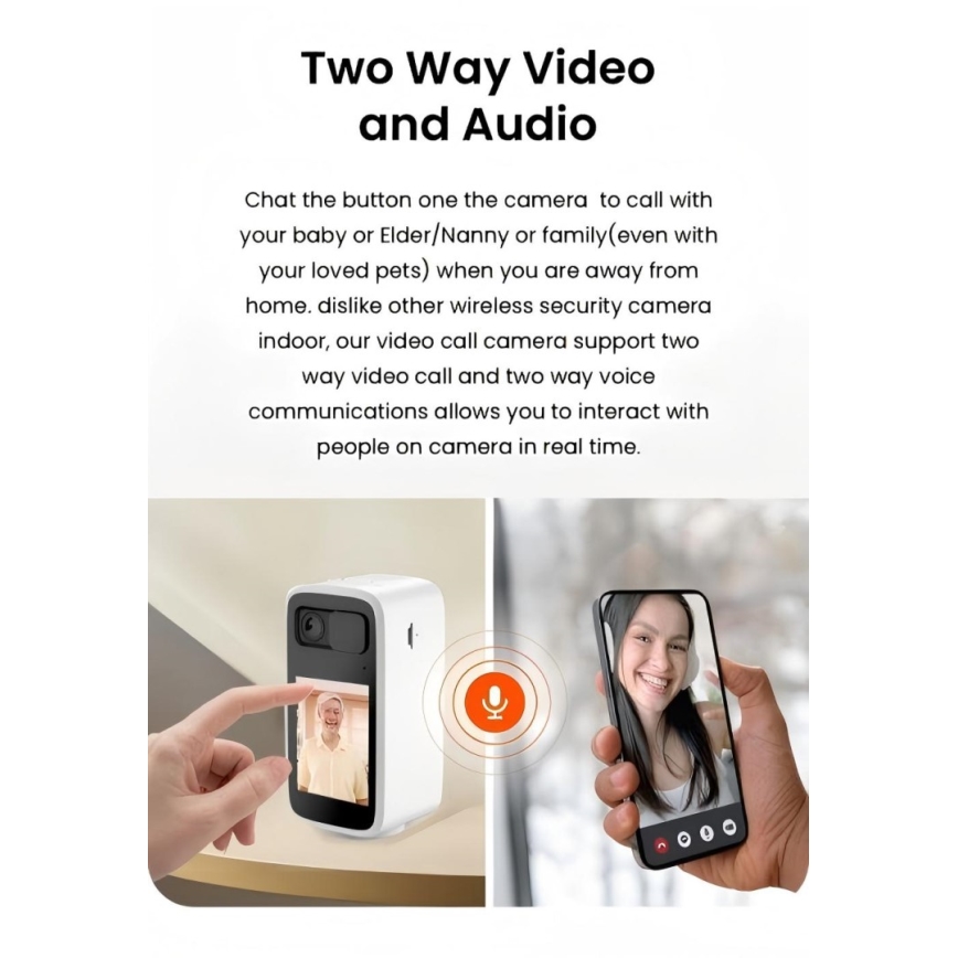 Immax NEO 07814L - Slimme binnencamera met 4 MP-sensor, 5V, Tuya Wi-Fi